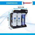 100 GPD SANAKY RO Water Purifier (6 Stage) | Model:S3.Made In Vietnam - Image 3