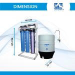 Lanshan LSRO-400 RO Water Purifier| Capacity: 60 Liter Per Hour - Image 3