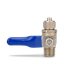 Ball valve fittings for water purifier faucet of household kitchen 6.35mm OD Hose 1/4" Male Thread - Image 4