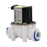 24volt. 3/8" or 10mm Inlet Feed Water Solenoid Valve Quick Connect for RO Reverse Osmosis - Image 4