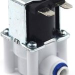 Electric Plastic Solenoid Valve 1/4" Hose Pipe Quick Connection RO Water Reverse Osmosis System