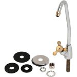 Ro Faucet tap for Under sink For All Type Ro Water purifiers, Stainless Steel Kitchen Sink Faucet Tap (Faucet Golden Handle) - Image 3