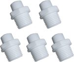 1/2" thread male to 1/4" push fit tube for quick connect for water purifier ro reverse osmosis - Image 2