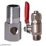 RO Brass Steel Inlet Set Water Filter Valve Set 3/8 inch or 10 mm Size Pipe - Image 3
