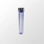 20" Clear housing set for water treatment.in-out: 1 inch - Image 3