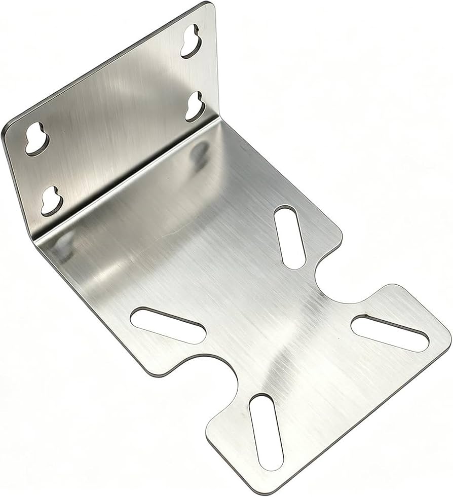61xs2EjsA5L._AC_UF894,1000_QL80_ Housing Fixed Bracket for 10" and 20" Water Filter Housing GI Water Filter Housing Bracket(Sliver) - Image 1