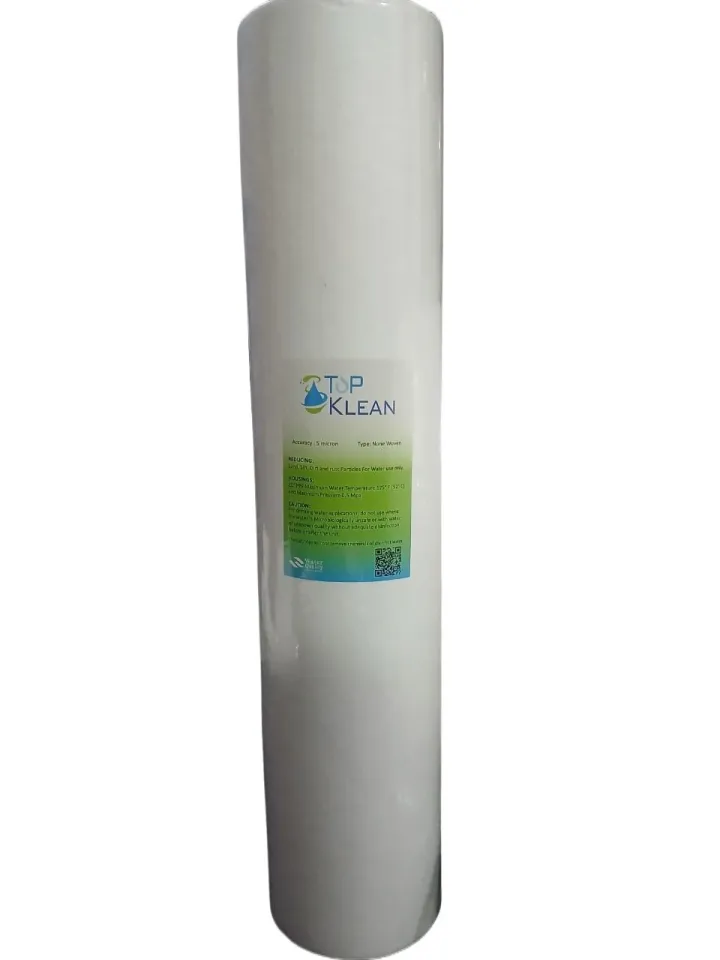 6264e84b192a8ba9e4daa32f2a12498e.jpg_960x960q80.jpg_ Top Klean Jumbo Spun Filter Cartridge for Commercial Water Purifier 20 Inch X 4.5 Inch Dia - Image 1