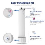 Reverse Osmosis Membrane Housing with 1/4" Quick Connect Fitting - Image 2