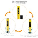 Digital PH Meter with 0-14 PH Measurement Range LCD Display Digital Water PH Tester Meter with ATC for Household Drinking Water Hydroponics - Image 4