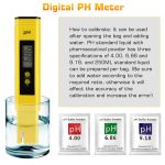 Digital PH Meter with 0-14 PH Measurement Range LCD Display Digital Water PH Tester Meter with ATC for Household Drinking Water Hydroponics - Image 3