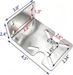 Housing Fixed Bracket for 10" and 20" Water Filter Housing GI Water Filter Housing Bracket(Sliver) - Image 3