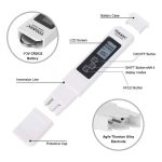 TDS Meter 3-in-1 Water Quality Tester – Digital TDS, EC & Temperature Pen - Image 2