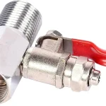 RO Brass Steel Inlet Set Water Filter Valve Set 3/8 inch or 10 mm Size Pipe