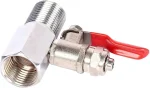 RO Brass Steel Inlet Set Water Filter Valve Set 3/8 inch or 10 mm Size Pipe