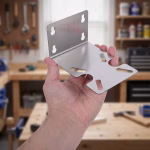 Housing Fixed Bracket for 10" and 20" Water Filter Housing GI Water Filter Housing Bracket(Sliver) - Image 2
