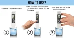 TDS Meter 3-in-1 Water Quality Tester – Digital TDS, EC & Temperature Pen - Image 3