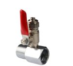 RO Brass Steel Inlet Set Water Filter Valve Set 3/8 inch or 10 mm Size Pipe - Image 2