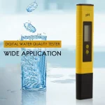 Digital PH Meter with 0-14 PH Measurement Range LCD Display Digital Water PH Tester Meter with ATC for Household Drinking Water Hydroponics - Image 7
