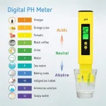 Digital PH Meter with 0-14 PH Measurement Range LCD Display Digital Water PH Tester Meter with ATC for Household Drinking Water Hydroponics - Image 2