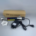 12 Watt UV Steriliser Set | Stainless Steel Mirror | Germicidal UV Light | High Efficiency Water Disinfection | Suitable for Osmosis Drinking Water Tap and Water Filter Aquarium - Image 4