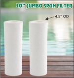 Top Klean Jumbo Spun Filter Cartridge for Commercial Water Purifier 20 Inch X 4.5 Inch Dia - Image 3