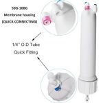 Reverse Osmosis Membrane Housing with 1/4" Quick Connect Fitting - Image 3