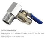 RO Water Filters-SS Inlet Valve-Complete Set-1/4 inch Size - Water Jar