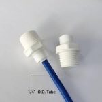 1/2" thread male to 1/4" push fit tube for quick connect for water purifier ro reverse osmosis - Image 4