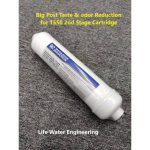 Big Post Test & Odor Reduction Cartridge For 1550 model RO Machine 2nd Stage Cartridge