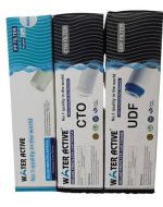 Water Active Brand Combo Filter Cartridge (PP Filter, CTO & UDF Filter)