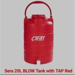 R.F.L Sera 20L BLOW Tank With Tap Red